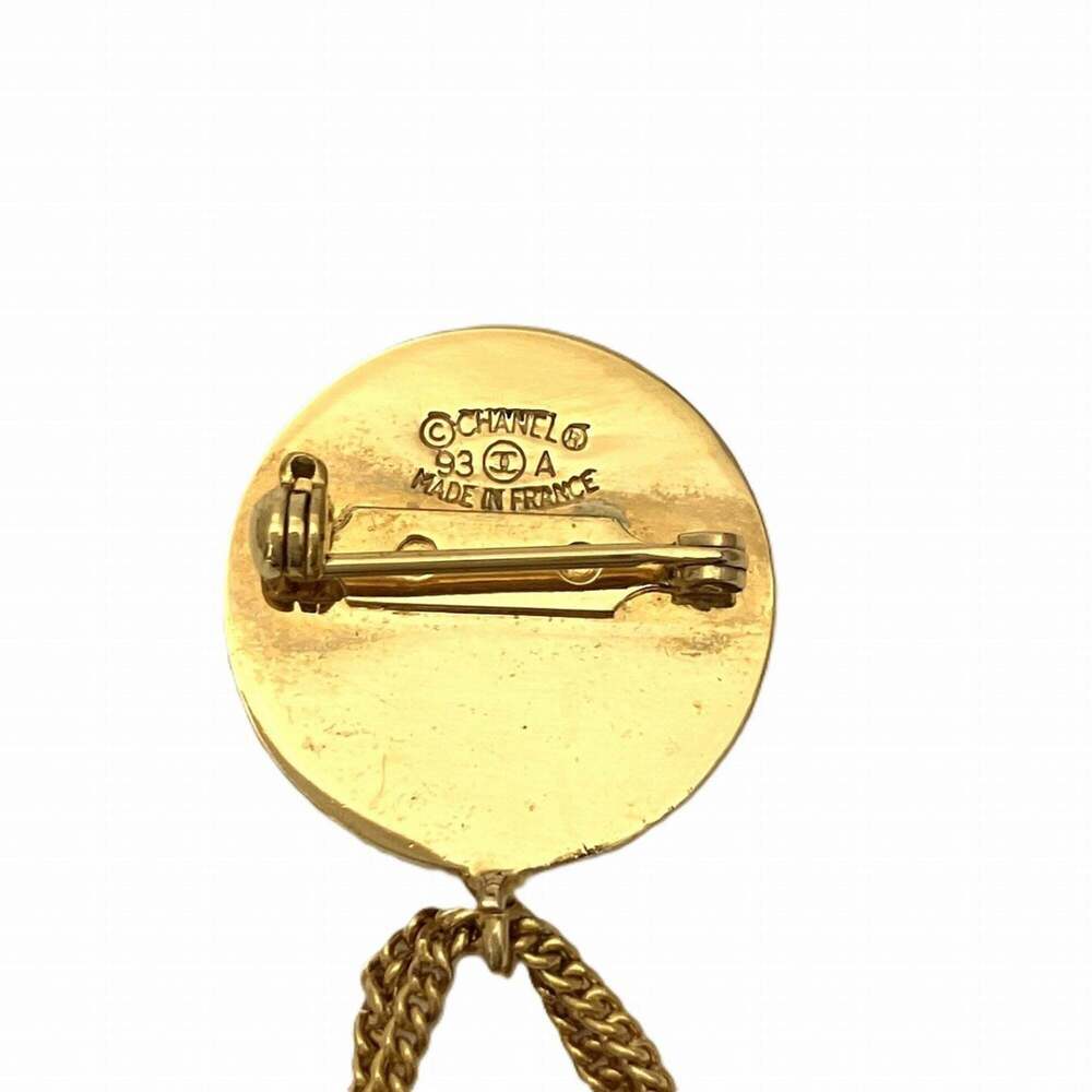 CHANEL Authentic Gold Brooch - Picture 2 of 10